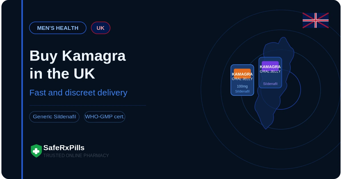 Buy Kamagra in the United Kingdom - Fast & Discreet Delivery