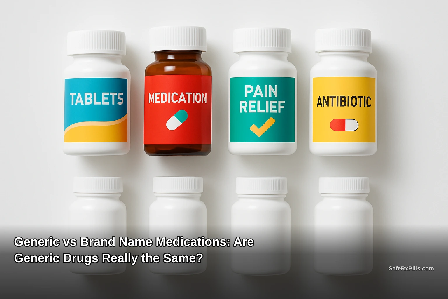 Generic vs Brand Name Medications: Are Generic Drugs Really the Same?