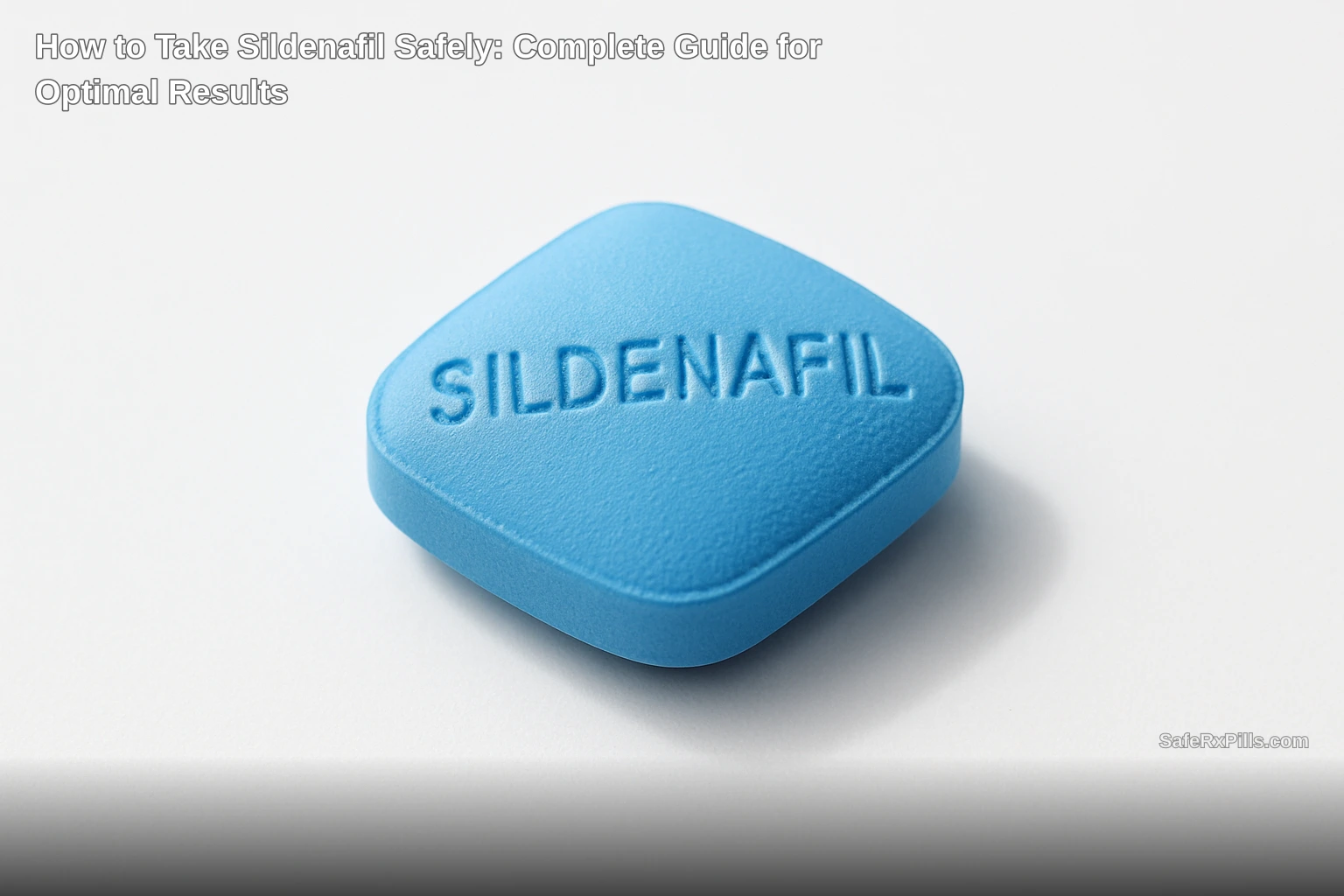 How to Take Sildenafil Safely: Complete Guide for Optimal Results
