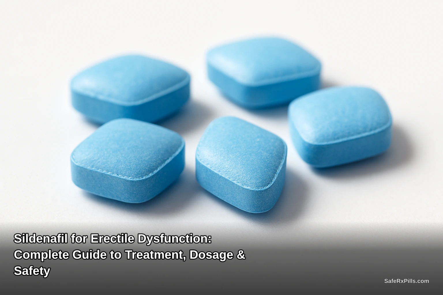 Sildenafil for Erectile Dysfunction: Complete Guide to Treatment, Dosage & Safety