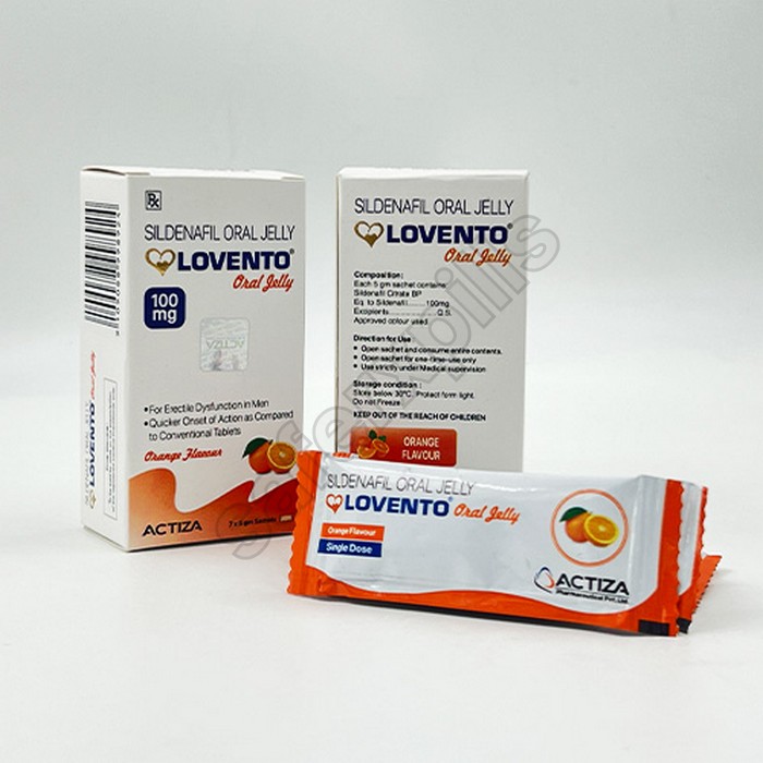 Lovento Oral Jelly - Orange Flavour