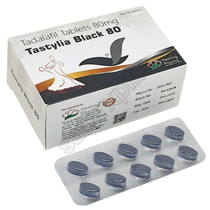 Tastylia Black 80mg