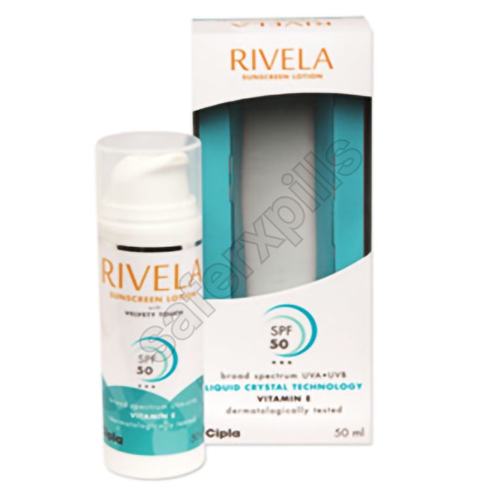 Rivela SPF 50 Sunscreen Lotion
