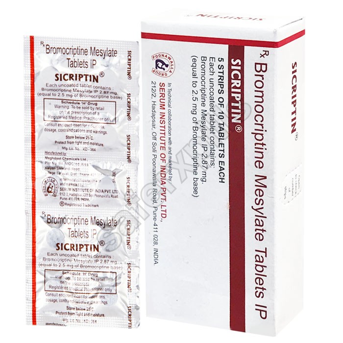 Sicriptin 2.5mg