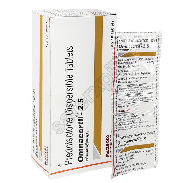 Omnacortil 2.5mg