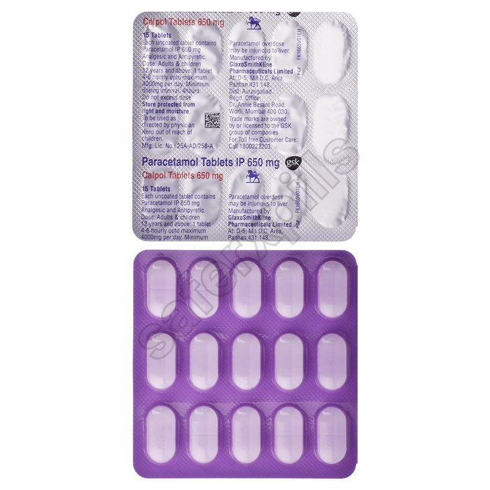 Calpol 650mg