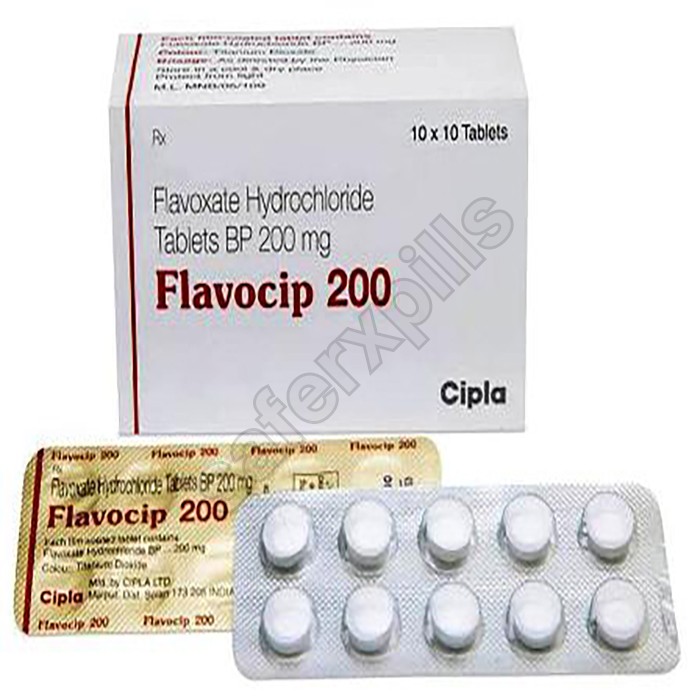 Flavocip 200mg Tablet (Flavoxate)