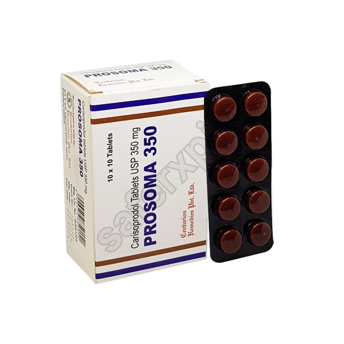Buy Prosoma 350mg - Carisoprodol | SafeRxPills