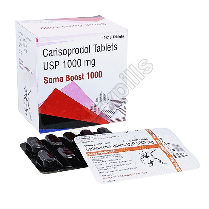 Buy Soma Boost 1000mg - Carisoprodol | SafeRxPills