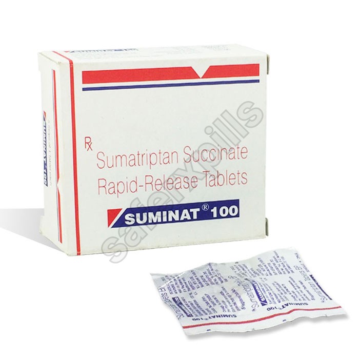 Buy Suminat 100mg - Sumatriptan | SafeRxPills