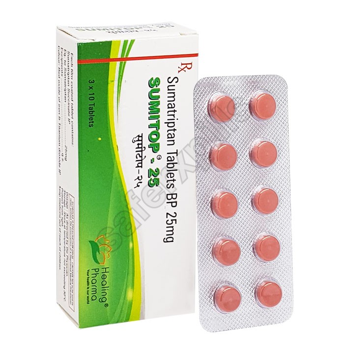Buy Sumitop 25mg - Sumatriptan | SafeRxPills