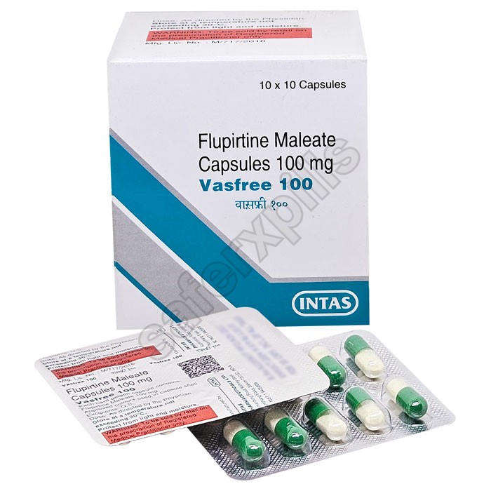 Buy Vasfree 100mg - Flupirtine | SafeRxPills